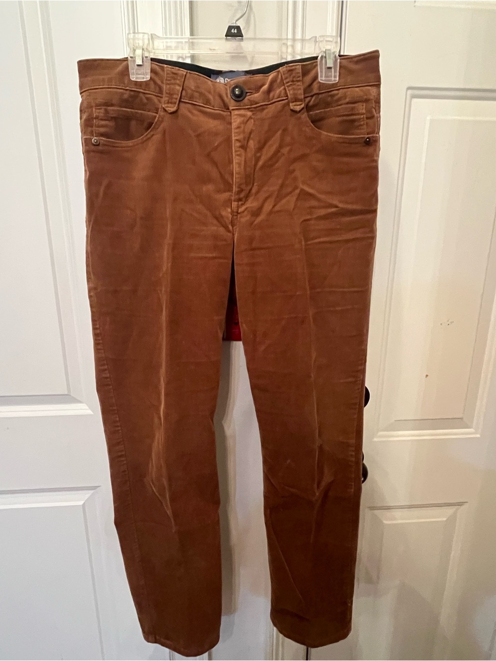 Democracy Men's Corduroy Pants in Warm Brown